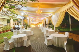 Sewa tenda Manado untuk pernikahan dan acara outdoor.